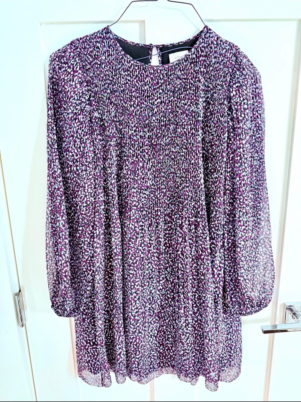 Aritzia Long-Sleeve Shift Dress